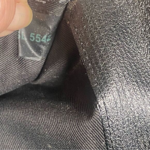 Fossil Black Pebble Leather Trifold Wallet - Picture 7 of 11